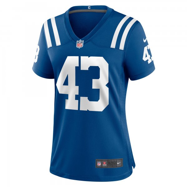 Women's Indianapolis Colts Trevor Denbow Nike Royal Game Player Jersey