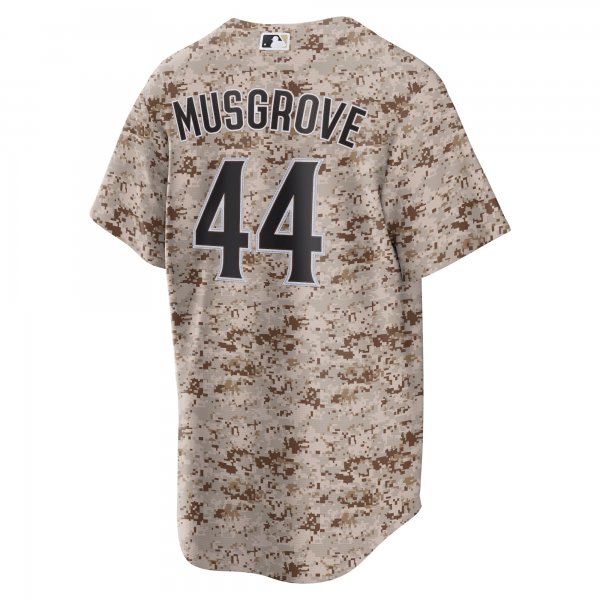 Men's San Diego Padres Joe Musgrove Nike Camo USMC Alternate Replica Player Jersey