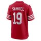 Women's San Francisco 49ers Deebo Samuel Nike Scarlet Team Game Jersey