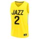 Men's Utah Jazz Collin Sexton Fanatics Yellow Fast Break Replica Player Jersey - Icon Edition