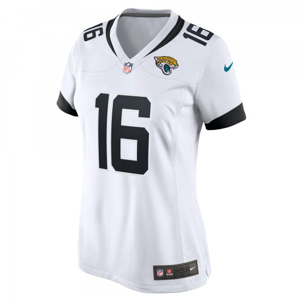 Women's Jacksonville Jaguars Trevor Lawrence Nike White Game Jersey