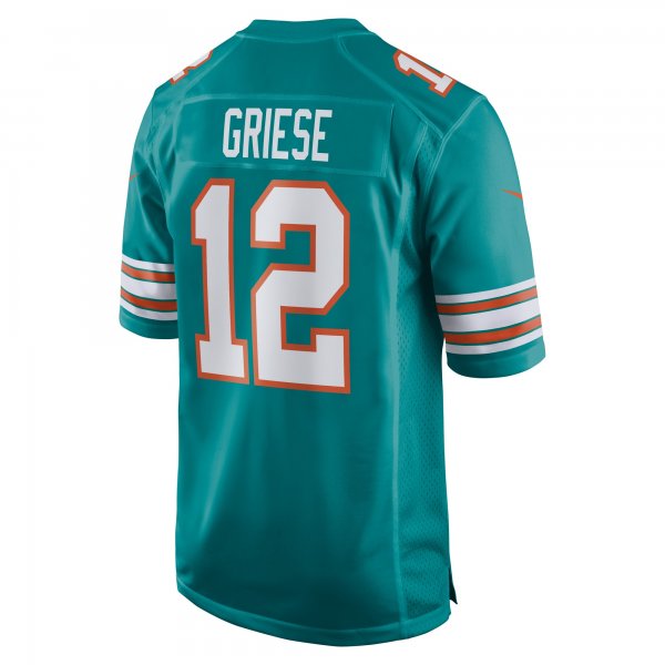 Men's Miami Dolphins Bob Griese Nike Aqua Retired Player Jersey