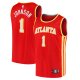 Men's Atlanta Hawks Jalen Johnson Fanatics Red Fast Break Replica Jersey - Icon Edition