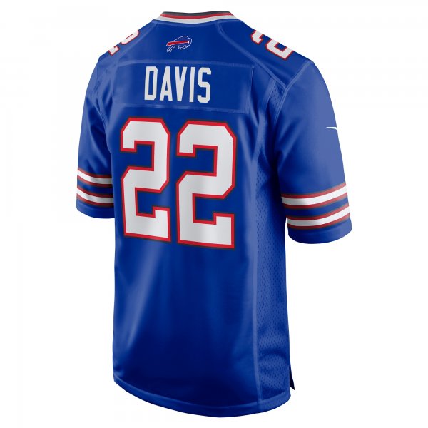 Men's Buffalo Bills Ray Davis Nike  Royal Game Jersey