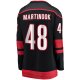 Women's Carolina Hurricanes Jordan Martinook Fanatics Black Home Breakaway Player Jersey