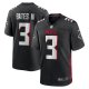 Men's #3 Jessie Bates III Atlanta Falcons Nike Limited Player Black Jersey