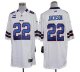 Nike Buffalo Bills #22 Fred Jackson White With C Patch Men's Stitched NFL Game Jersey