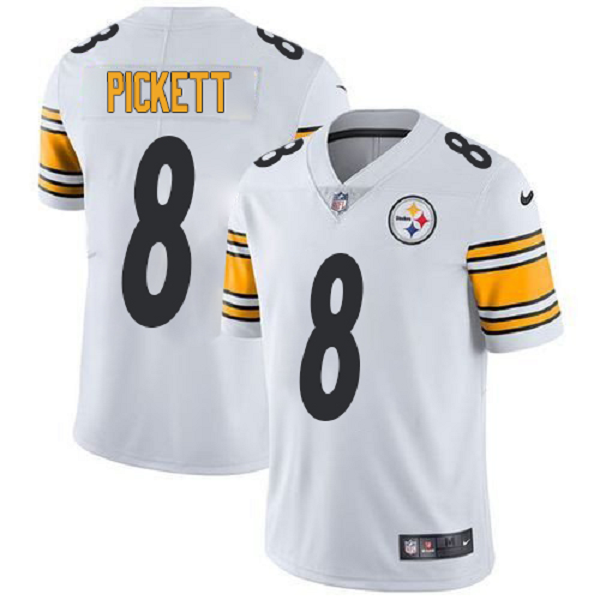 Youth Kenny Pickett Pittsburgh Steelers Nike 2022 NFL Draft First Round Pick Limited Jersey - White