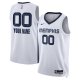 Unisex Memphis Grizzlies Nike White Swingman Custom Jersey - Association Edition