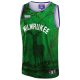 Unisex Milwaukee Bucks NBA & KidSuper Studios by Fanatics Green Hometown Jersey