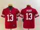 Men's San Francisco 49ers #13 Red Brock Purdy Jersey