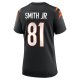 Women's Cincinnati Bengals Irv Smith Jr. Nike Black Game Jersey