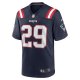 Men's New England Patriots Isaiah Bolden Nike  Navy Team Game Jersey