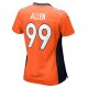 Women's Denver Broncos Zach Allen Nike Orange Game Player Jersey