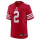 Men's San Francisco 49ers Deommodore Lenoir Nike  Scarlet  Game Jersey