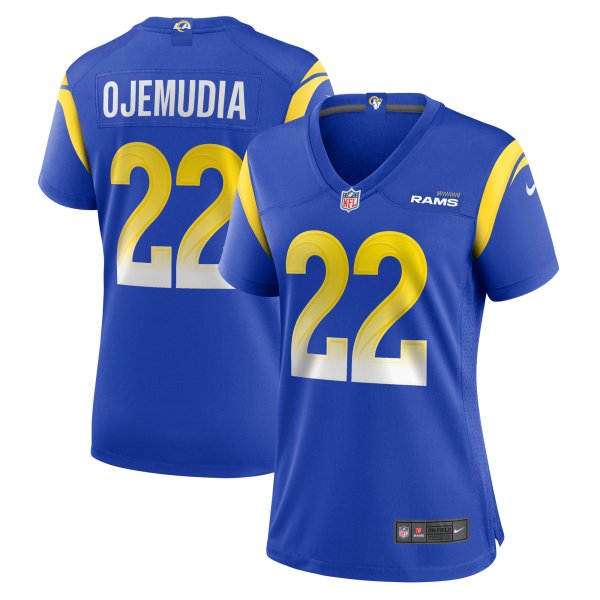 Women's Los Angeles Rams Michael Ojemudia Nike  Royal  Game Jersey