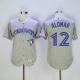 Toronto Blue Jays #12 Roberto Alomar Grey Flexbase Collection Stitched MLB Jersey