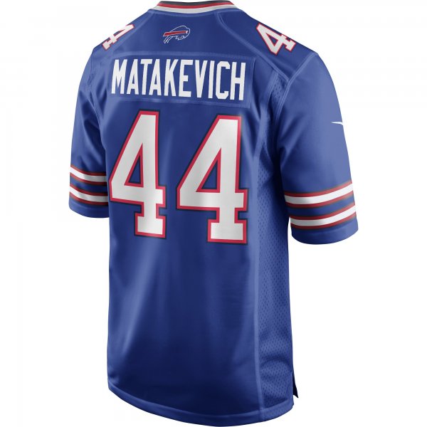 Men's Buffalo Bills Tyler Matakevich Nike Royal Game Player Jersey