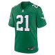 Men's Philadelphia Eagles Eric Allen Nike Kelly Green Alternate Game Jersey