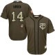 Minnesota Twins #14 Kent Hrbek Green Salute to Service Stitched MLB Jersey