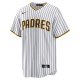 Men's San Diego Padres Nike White Home Replica Team Jersey