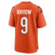 Men's Cincinnati Bengals Joe Burrow Nike Orange Game Jersey