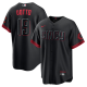 Youth Cincinnati Reds #19 Joey Votto Nike Black 2023 City Connect Cool Base Player Jersey