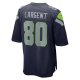 Men's Seattle Seahawks Steve Largent Nike College Navy Retired Player Game Jersey