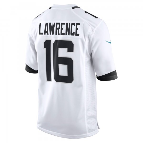 Men's Jacksonville Jaguars Trevor Lawrence Nike White Game Jersey