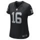 Women's Las Vegas Raiders Jim Plunkett Nike Black Game Retired Player Jersey