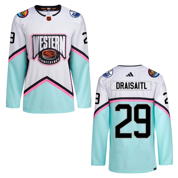 Men's NHL Edmonton Oilers Leon Draisaitl Western All Star #29 Jersey