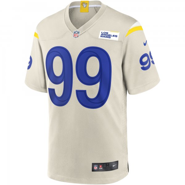 Men's Los Angeles Rams Aaron Donald Nike Bone Game Jersey