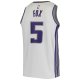 Men's Sacramento Kings De'Aaron Fox Nike White Swingman Player Jersey - Association Edition