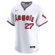 Men's Los Angeles Angels Mike Trout Nike White Alternate Limited Player Jersey