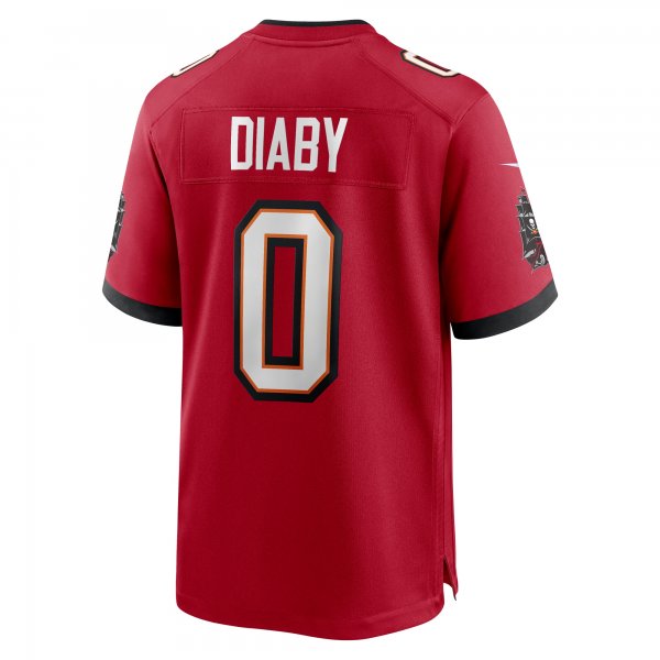 Men's Tampa Bay Buccaneers YaYa Diaby Nike  Red  Game Jersey