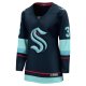 Women's Seattle Kraken Will Borgen Fanatics Deep Sea Blue Home Breakaway Player Jersey