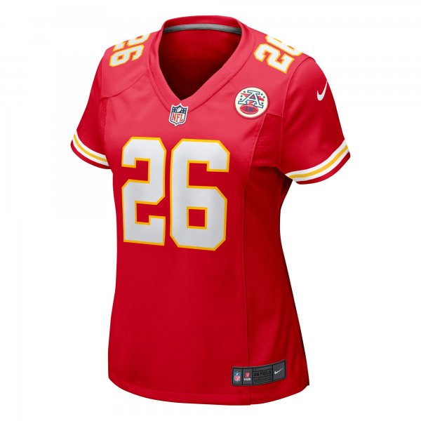 Women's Kansas City Chiefs Deon Bush Nike Red Game Player Jersey