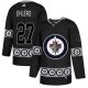 Adidas Winnipeg Jets #27 Nikolaj Ehlers Black Team Logo Fashion Stitched NHL Jersey