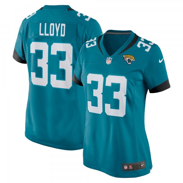 Women's Jacksonville Jaguars Devin Lloyd Nike Teal Player Game Jersey