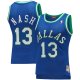 Women's Dallas Mavericks Steve Nash Mitchell & Ness Blue 1998/99 Hardwood Classics Swingman Jersey