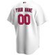 Men's St. Louis Cardinals Nike White Home Replica Custom Jersey