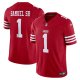 Men's San Francisco 49ers Deebo Samuel Sr Nike Scarlet Vapor F.U.S.E. Limited Jersey