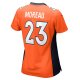 Women's Denver Broncos Fabian Moreau Nike  Orange Team Game Jersey