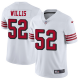 Men's Nike San Francisco 49ers #52 Patrick Willis White Rush Stitched NFL Vapor Untouchable Limited Jersey