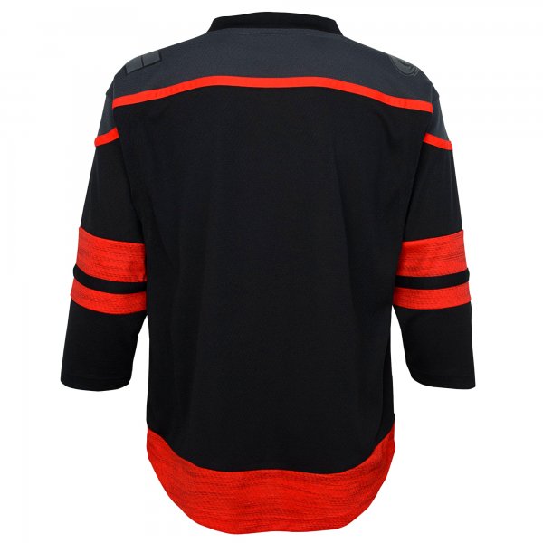 Youth Carolina Hurricanes  Black Home Replica Jersey