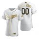 Los Angeles Dodgers Custom Men's Nike White Golden Edition Jersey