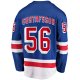 Men's New York Rangers Erik Gustafsson Fanatics Blue Home Breakaway Jersey