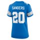 Women's Detroit Lions Barry Sanders Nike Blue Retired Player Game Jersey