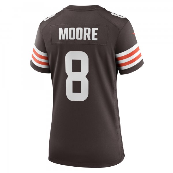 Women's Cleveland Browns Elijah Moore Nike Brown Game Jersey