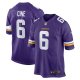 Men's Minnesota Vikings Lewis Cine Nike Purple Game Player Jersey